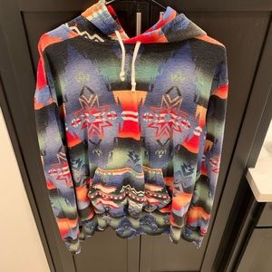 One of a kind Tribal Polo Ralph Lauren hoodie, XL